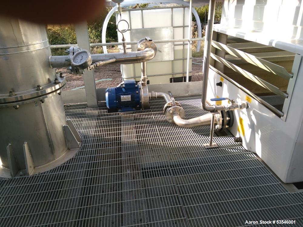 Used Essential Oils Distillation System – Cital Skid with Teconositer Steam Generator, 200–330 L/hr, Built 2018