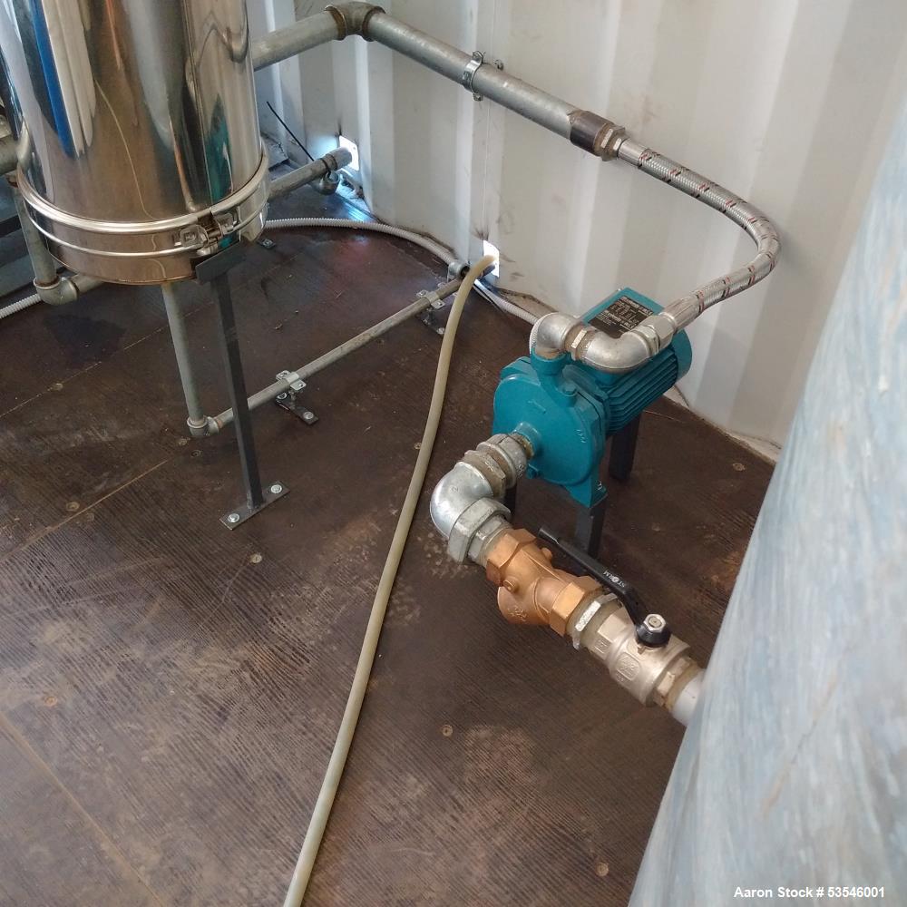 Used Essential Oils Distillation System – Cital Skid with Teconositer Steam Generator, 200–330 L/hr, Built 2018