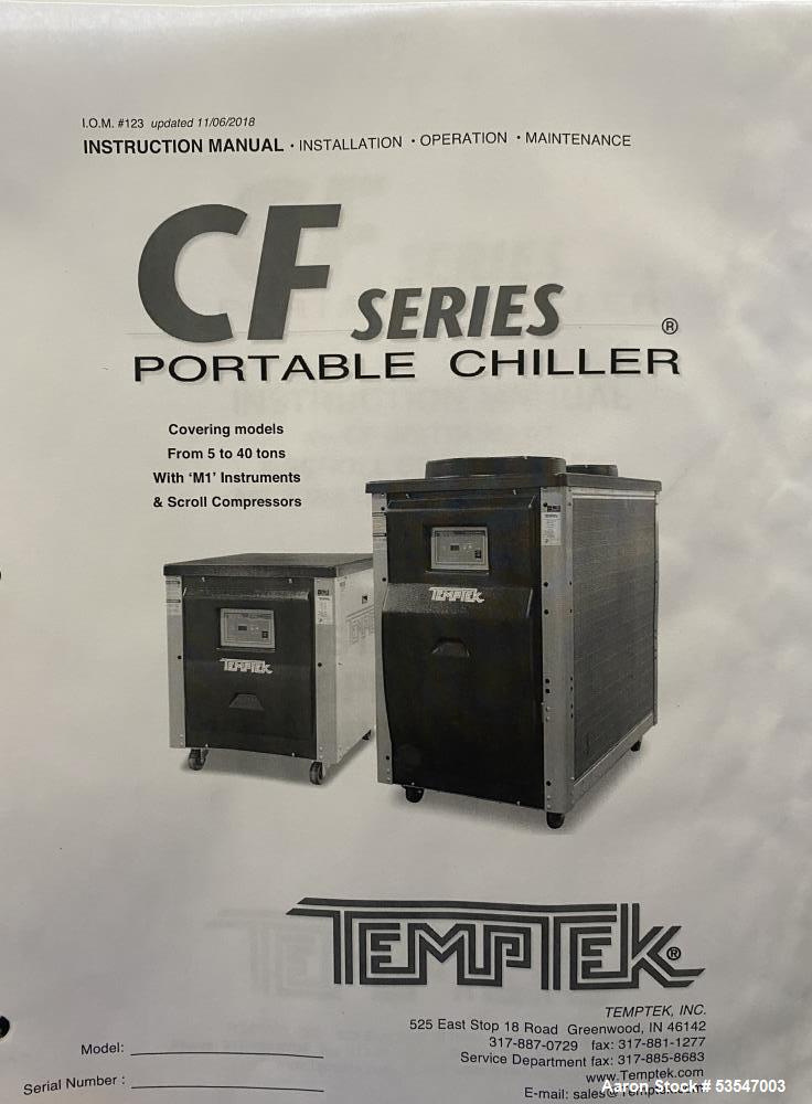 Used Forward Waters Technologies (FWTC) Forward Osmosis (FO) Water Treatment System