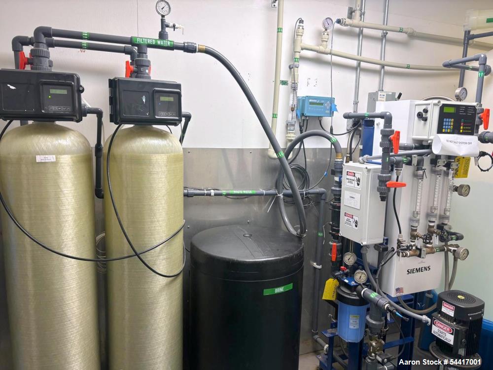Used Siemens EPV RO/SDI Water Purification System 5.2 GPM