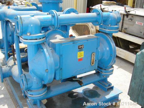 Used- 350 gpm at 90 psi Abel EM (Electromechanical Membrane) Pump, Model EM-1257