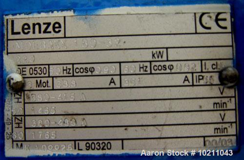 Used 350 gpm at 90 psi Abel EM (Electromechanical Membrane) Pump, Model EM-1257