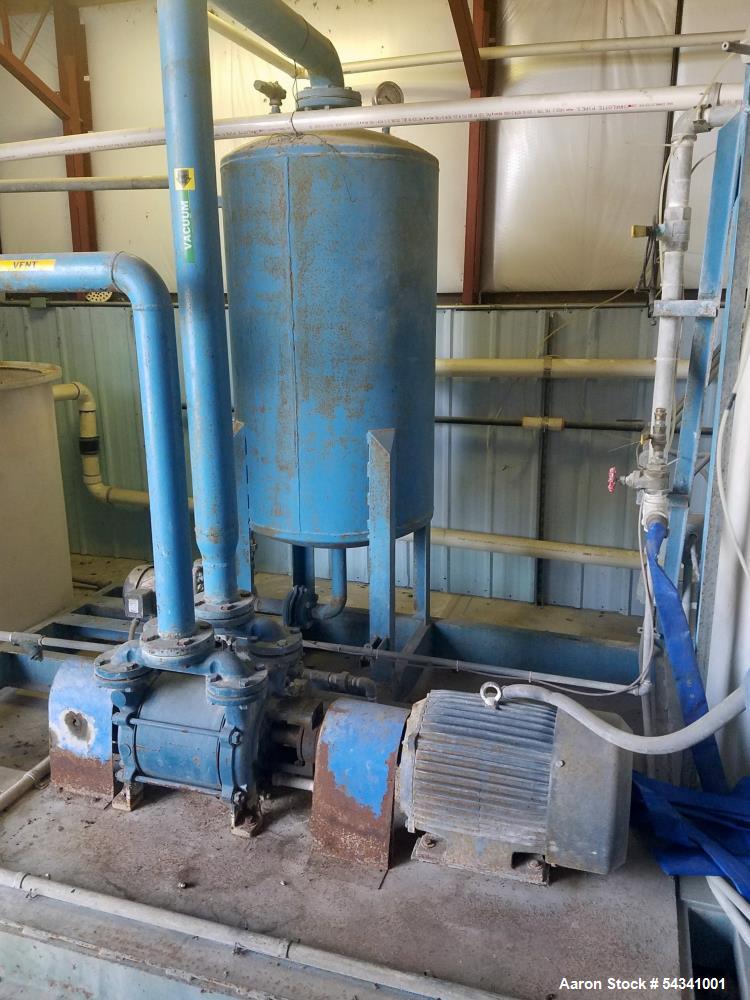 Used Alar Engineering Rotary Vacuum Drum Filter System – Auto Vac 640, Stainless Steel