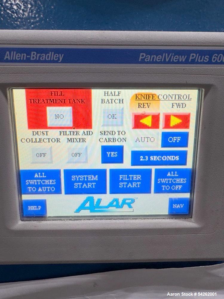 Used Alar Flex-O-Star 1000 Water Treatment System | 1,000 Gallons/Shift | Includes FA-140-F & F-201 Media