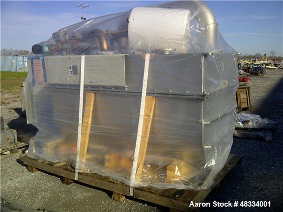 Used Unused Alfa Laval Freshwater Generator, Model Dolphin 70. Two-Stage vacuum evaporation. Capacity 70 cubic meters/day. 2.0ppm max. Salinity. Includes to following: two stage evaporator sections, ...