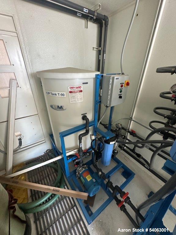 Used Applied Membranes Dual Model S-128D Seawater RO Desalination System | 25.5 GPM | 40 HP | 2020 | Plug & Play