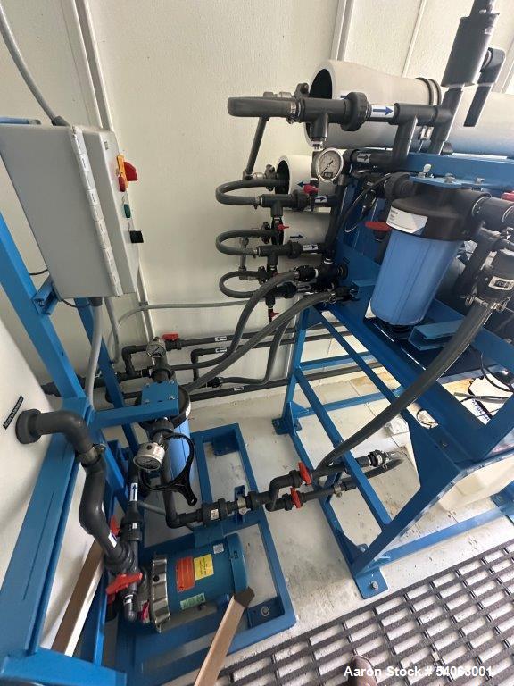 Used Applied Membranes Dual Model S-128D Seawater RO Desalination System | 25.5 GPM | 40 HP | 2020 | Plug & Play