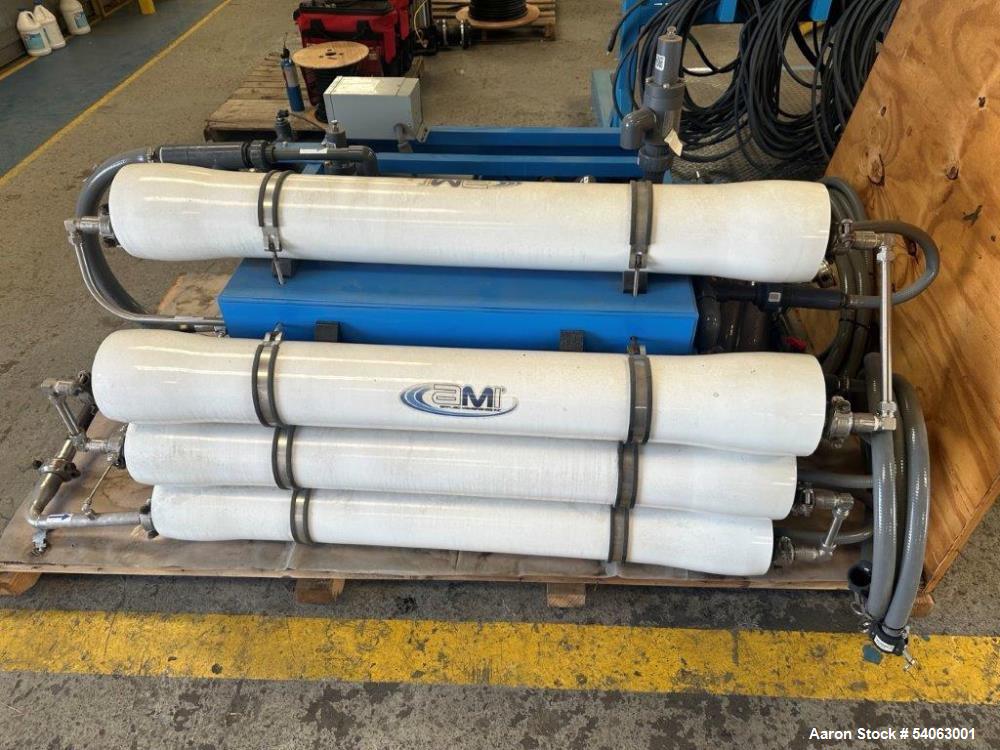 Used Applied Membranes Dual Model S-128D Seawater RO Desalination System | 25.5 GPM | 40 HP | 2020 | Plug & Play
