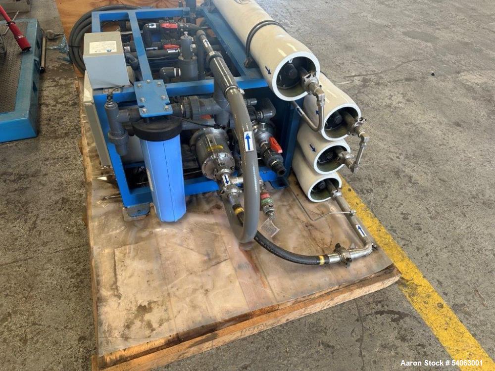Used Applied Membranes Dual Model S-128D Seawater RO Desalination System | 25.5 GPM | 40 HP | 2020 | Plug & Play