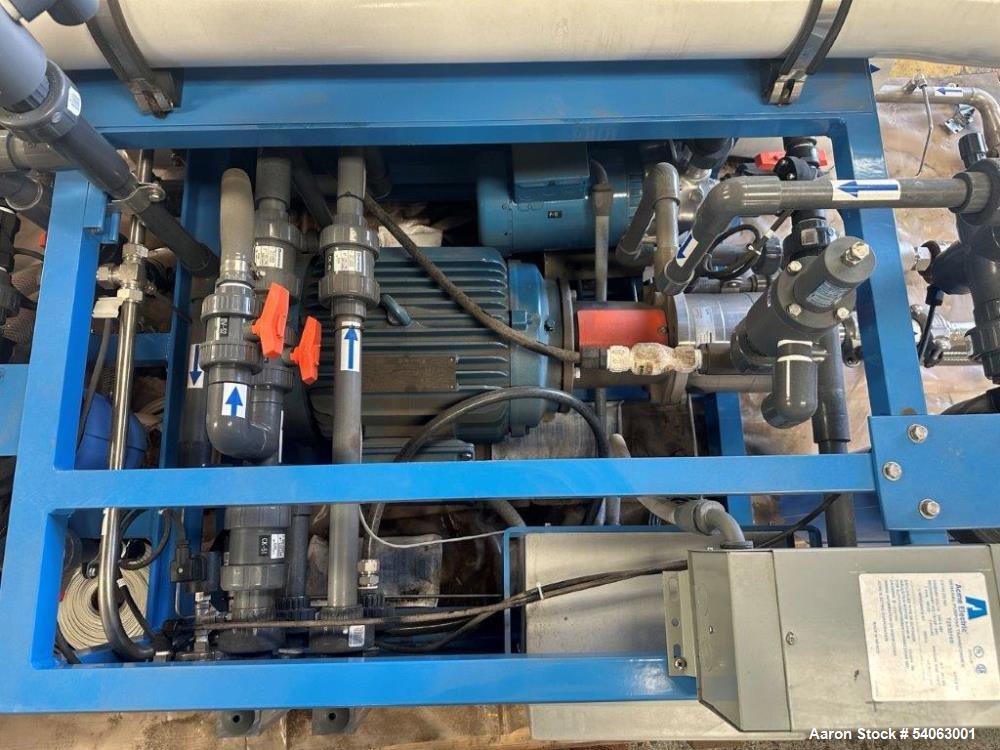 Used Applied Membranes Dual Model S-128D Seawater RO Desalination System | 25.5 GPM | 40 HP | 2020 | Plug & Play