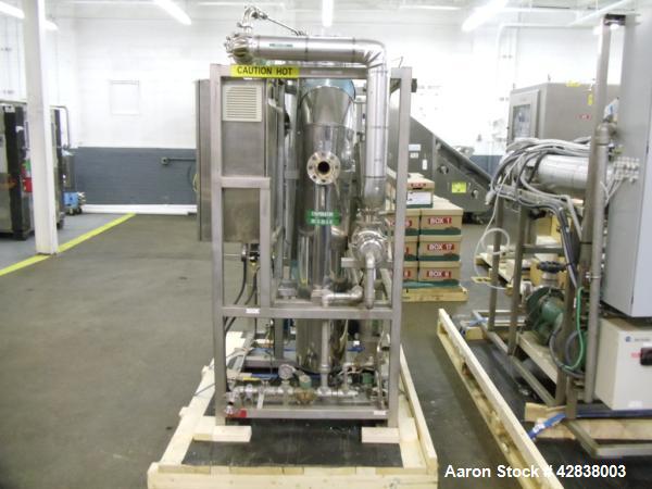 Used Stainless Steel Aqua-Chem Single Effect Still System, Model SED-100,