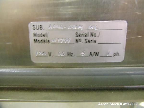 Used Stainless Steel Aqua-Chem Single Effect Still System, Model SED-100,