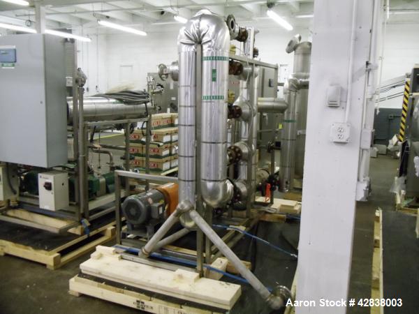 Used Stainless Steel Aqua-Chem Single Effect Still System, Model SED-100,
