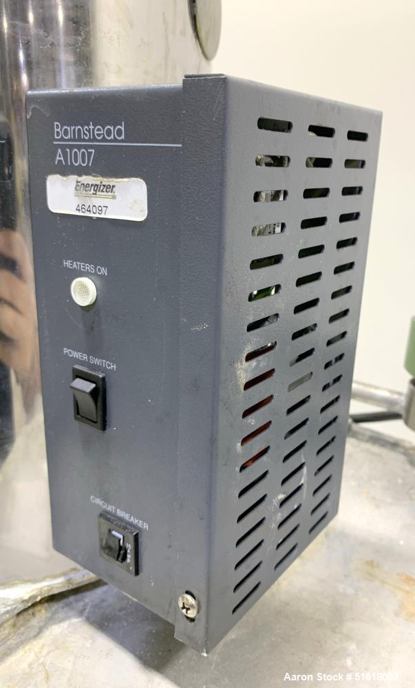 Used Barnstead Portable Still - 0.5 GPM Output, UL Listed, 1/60/120V
