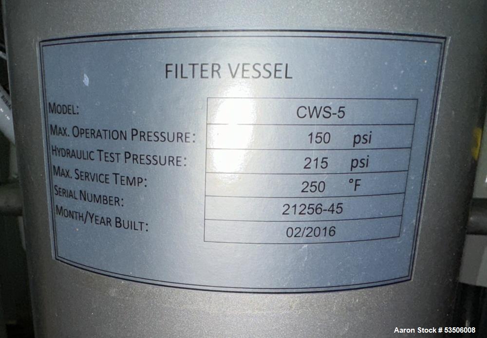 Industrial RO Water System | 28 GPM | CWS Model 40K with Controls