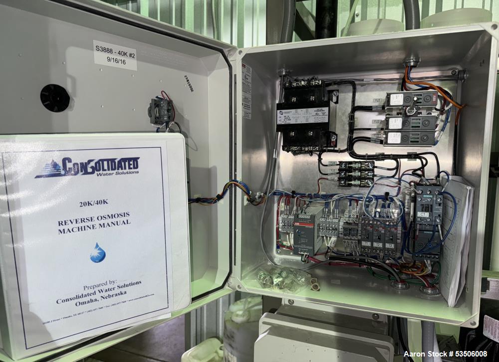 Industrial RO Water System | 28 GPM | CWS Model 40K with Controls