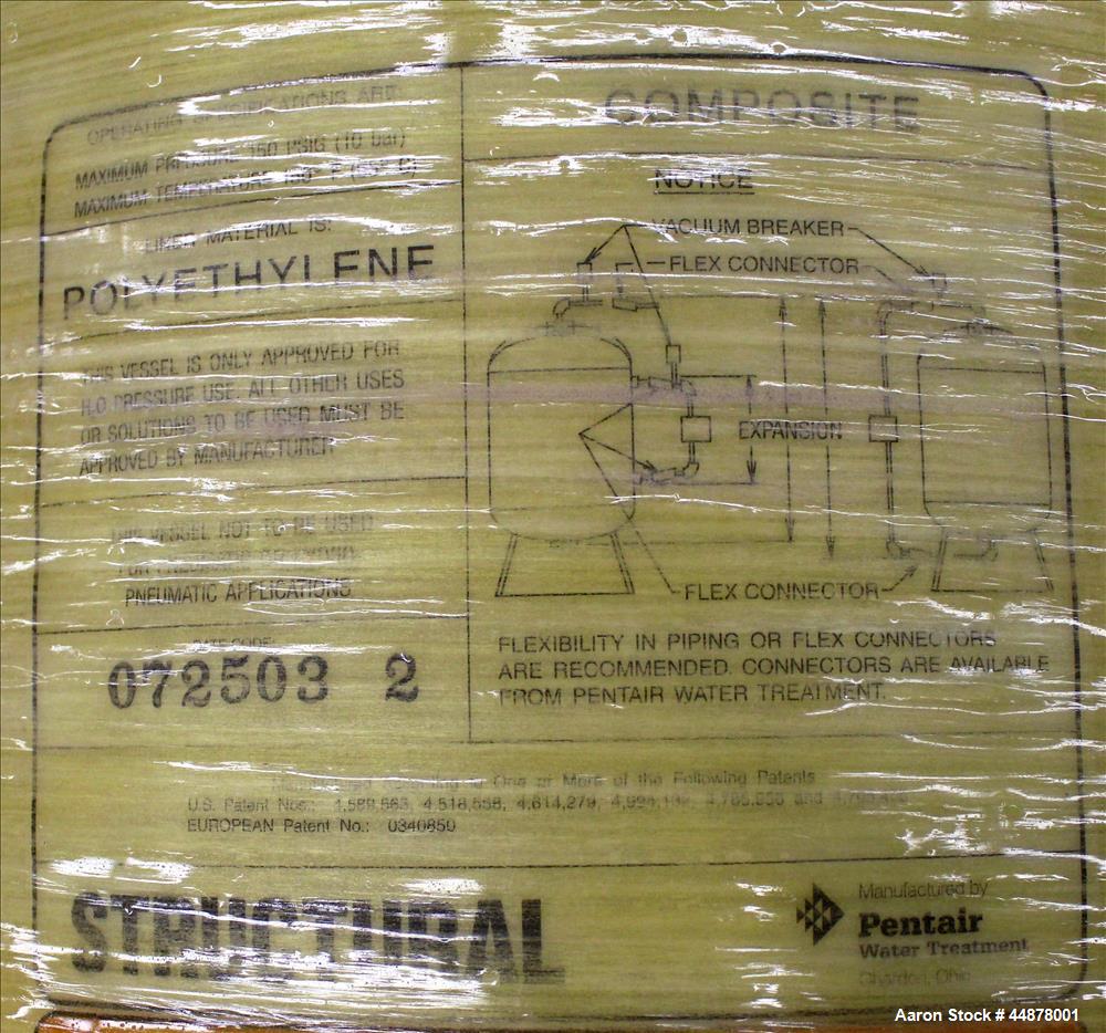 Used (2) Diamond Water Conditioning Water Softeners, Model TCR-240-3NT-HF