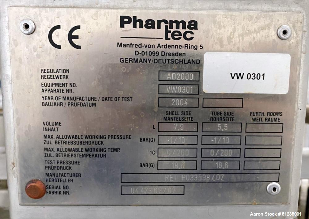 Bosch PharmaTec WFI Still 6 Effect/Stage Multi Pressure Distillation Unit