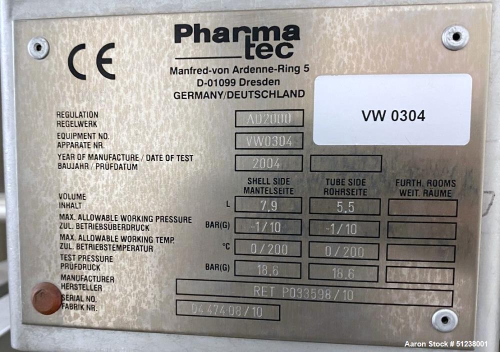 Bosch PharmaTec WFI Still 6 Effect/Stage Multi Pressure Distillation Unit