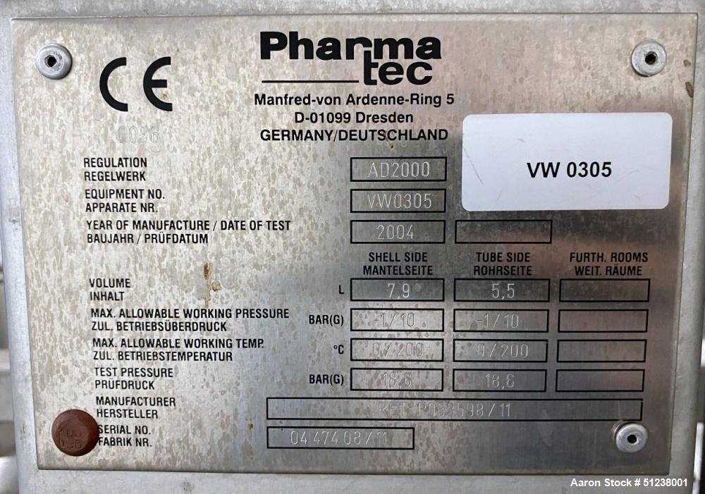 Bosch PharmaTec WFI Still 6 Effect/Stage Multi Pressure Distillation Unit