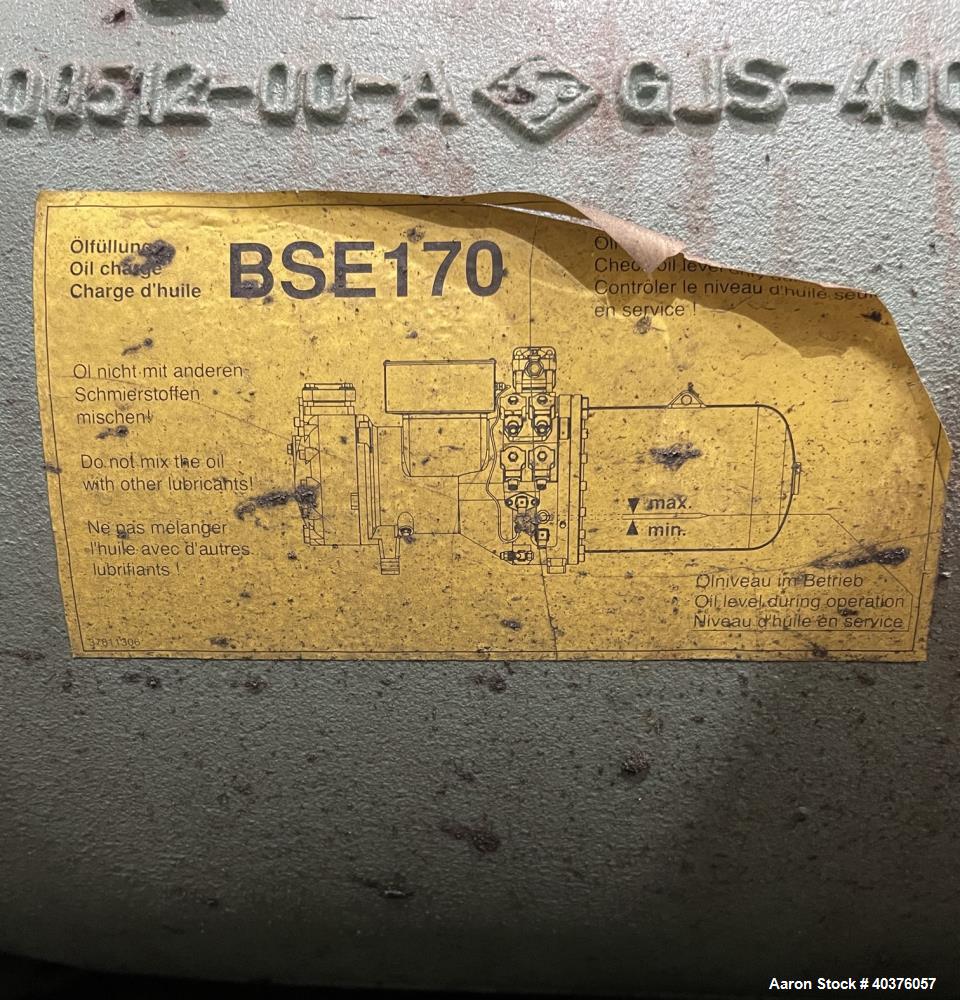 Used LED Italia E-8000V3-AA4 Heat Pump Vacuum Evaporator with ONDA Shell & Tube Condenser