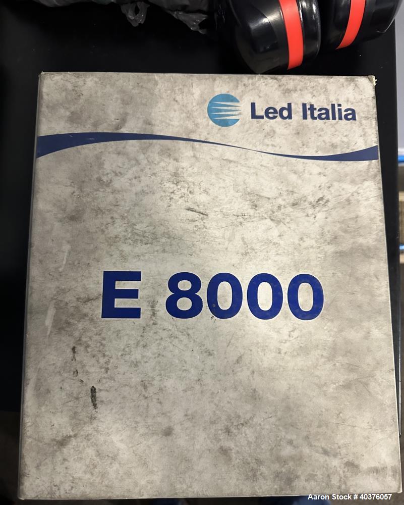 Used LED Italia E-8000V3-AA4 Heat Pump Vacuum Evaporator with ONDA Shell & Tube Condenser
