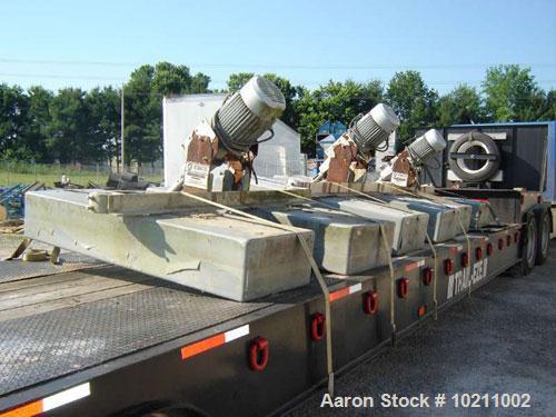  Used-Eimco Propulsair Aerator, model 075.  7.5 hp, 1725 rpm, 230/460 volt Reliance Duty Master AC TEFC motor. Stainless steel material contact parts for mounting bracket bolted to floating aerators....