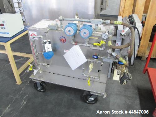 Used Electro-Steam LB Series Steam Generator, Model LB-40, 316L Stainless Steel.  Approximately 40 kw, 4.0 boiler hp, 138 pounds an hour steam capacity at 212 degrees F.  Gross BTU output 133,900. XP...