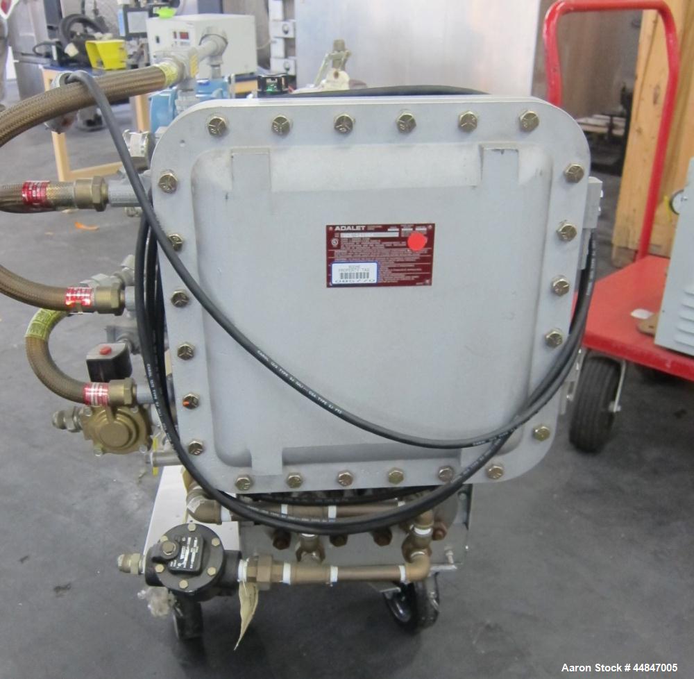 Used Electro-Steam LB Series Steam Generator, Model LB-40, 316L Stainless Steel.  Approximately 40 kw, 4.0 boiler hp, 138 pounds an hour steam capacity at 212 degrees F.  Gross BTU output 133,900. XP...