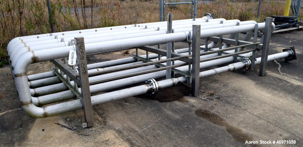 Unused- FRC Systems F Series Flocculator, Model F4SS-4/6-2M, Stainless Steel. Flow rate 119-173 gallons per minute. 4" Inlet, 6" outlet. Mounted on a stainless steel frame. Serial# 12140091-A, built ...