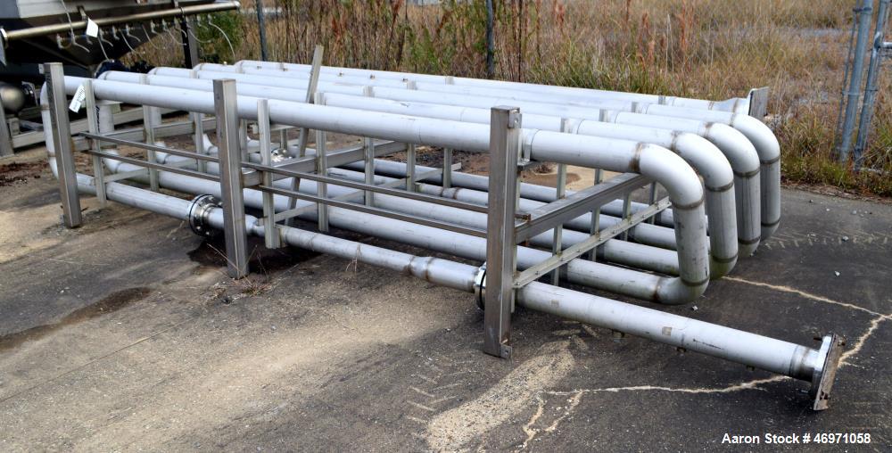 Unused- FRC Systems F Series Flocculator, Model F4SS-4/6-2M, Stainless Steel. Flow rate 119-173 gallons per minute. 4" Inlet, 6" outlet. Mounted on a stainless steel frame. Serial# 12140091-A, built ...