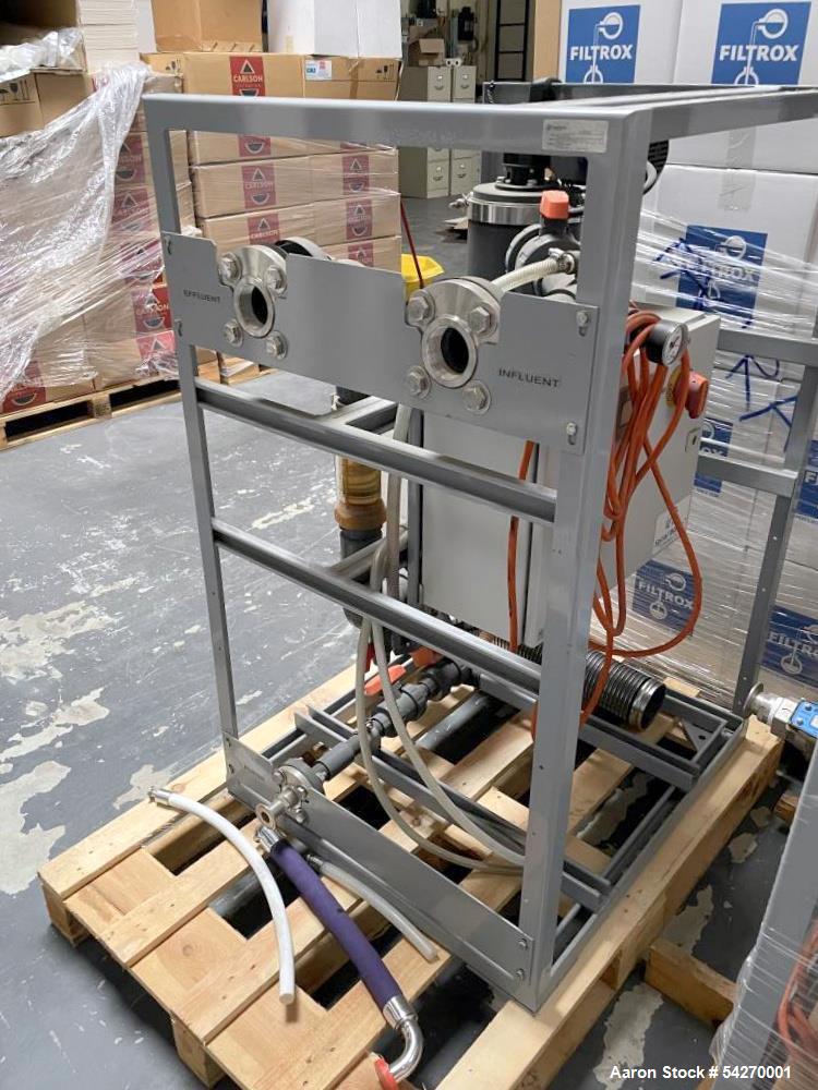 Used Spiral Water Technologies FS1-200 Automated Wastewater Filter System | Self-Cleaning | 316L SS Element | 99% Recovery