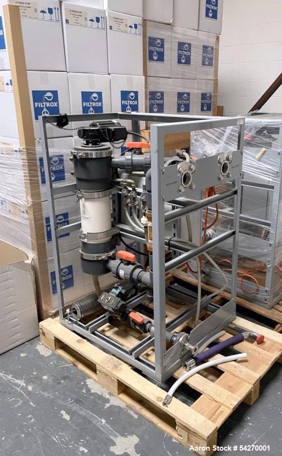 Used Spiral Water Technologies FS1-200 Automated Wastewater Filter System | Self-Cleaning | 316L SS Element | 99% Recovery