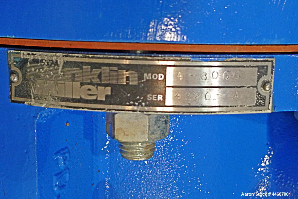 Used Franklin Miller Super Shredder Inline Disintegrator, Model 4-8000