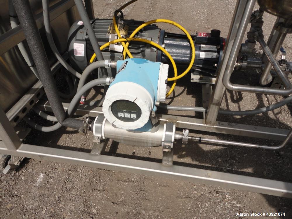 Used GEA Niro Filtration Filter System, Model L Pilot Plant. Designed for reverse osmosis, nanofiltration, ultrafiltration and microfiltration, rated up to 1000 psi at 200 degrees F, with 0.072 to 0....