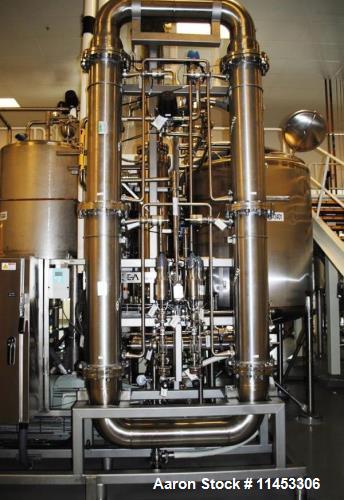 Used GEA Niro Two Stage Reverse Osmosis Ultra Filtration Unit