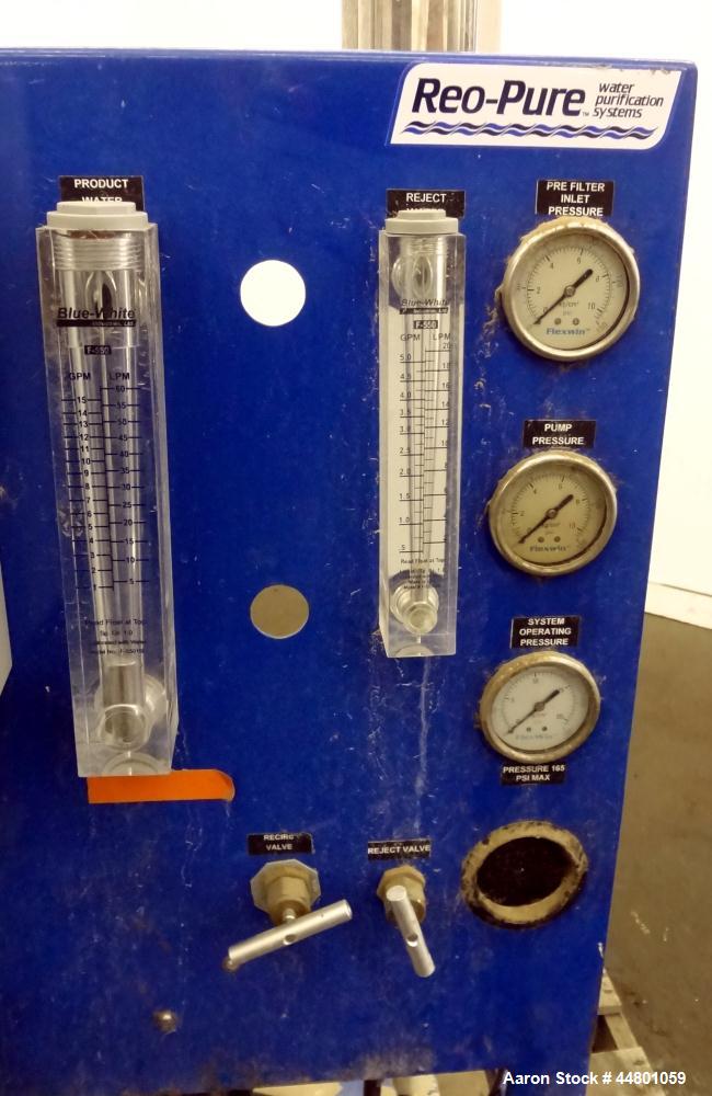 Used Great Lakes International Reo-Pure Reverse Osmosis System