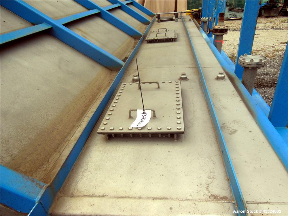 Used- Stainless Steel Great Lakes Environmental Waterlink Slant Plate Clarifier,