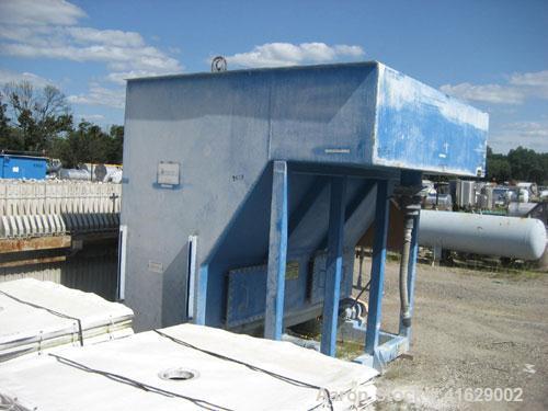 Used Great Lakes Slant Plate Clarifier, carbon steel. Includes chemical feed system, flash mix tank, floculation tank, and turbidmeter.
