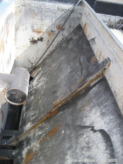 Used Great Lakes Slant Plate Clarifier, carbon steel. Includes chemical feed system, flash mix tank, floculation tank, and turbidmeter.