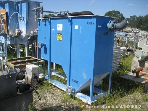 Used Great Lakes Slant Plate Clarifier, carbon steel. Includes chemical feed system, flash mix tank, floculation tank, and turbidmeter.