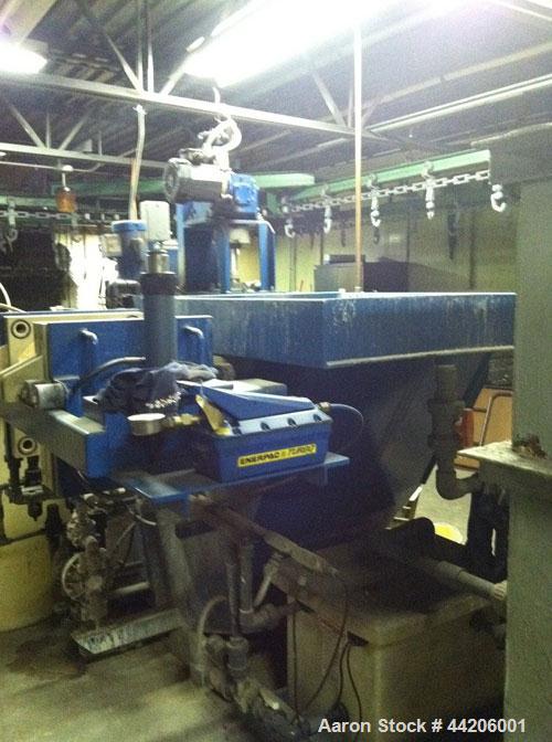 Used Hoffland Environmental Neutralization/Precipitation Unit, Model Alert 25 WT with lime.  5 Gallons per minute, skid mounted.  Manufactured 1997.
