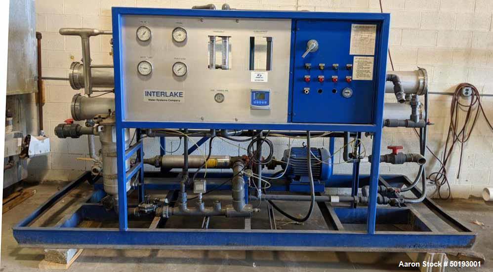 Used Interlake Reverse Osmosis System