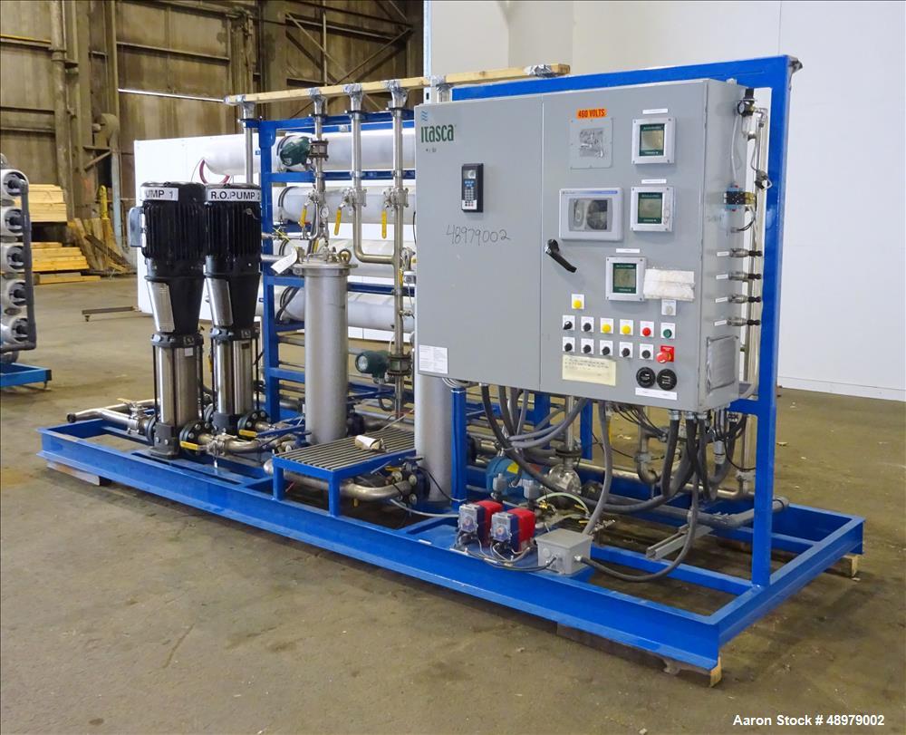 Used Itasca Systems, Inc 50 GPM Single Pass Reverse Osmosis