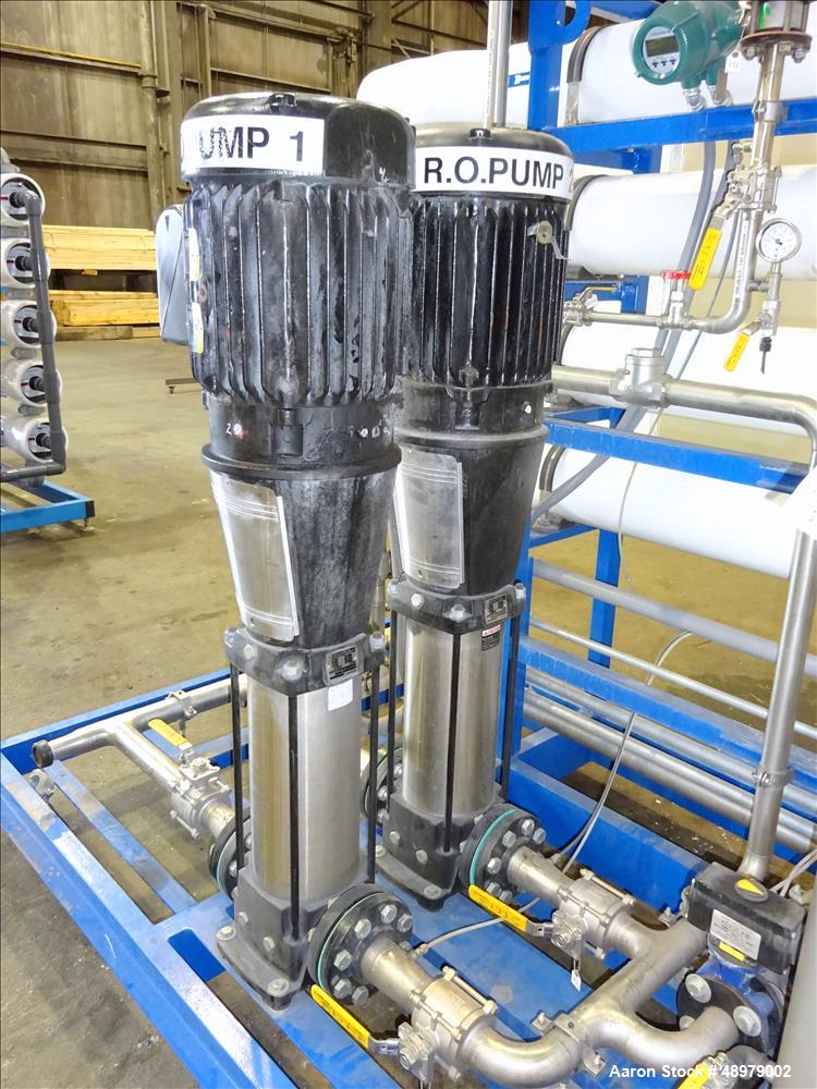 Used Itasca Systems, Inc 50 GPM Single Pass Reverse Osmosis