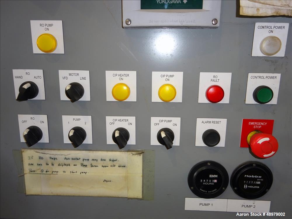 Used Itasca Systems, Inc 50 GPM Single Pass Reverse Osmosis