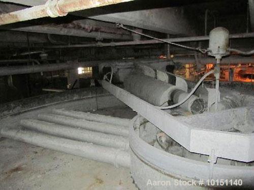 Used Krofta Clarifier, Model SPC27, stainless steel, 27 foot.Design flow approximately1695 gallons per minute.Includes an air dissolving tube and pump.