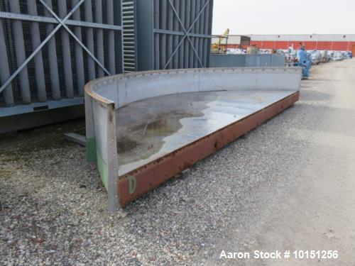 Used- 24' Diameter Krofta SP24 Stainless Steel Clarifier.