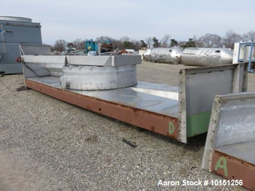 Used- 24' Diameter Krofta SP24 Stainless Steel Clarifier.