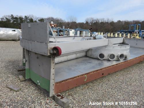 Used- 24' Diameter Krofta SP24 Stainless Steel Clarifier.